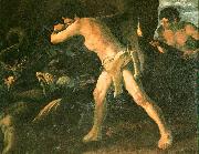 Francisco de Zurbaran hercules fighting the hydra of lerna Germany oil painting artist